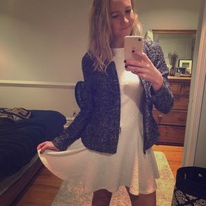 Jcrew Blazer w/ White Dress 👗 | business casual !